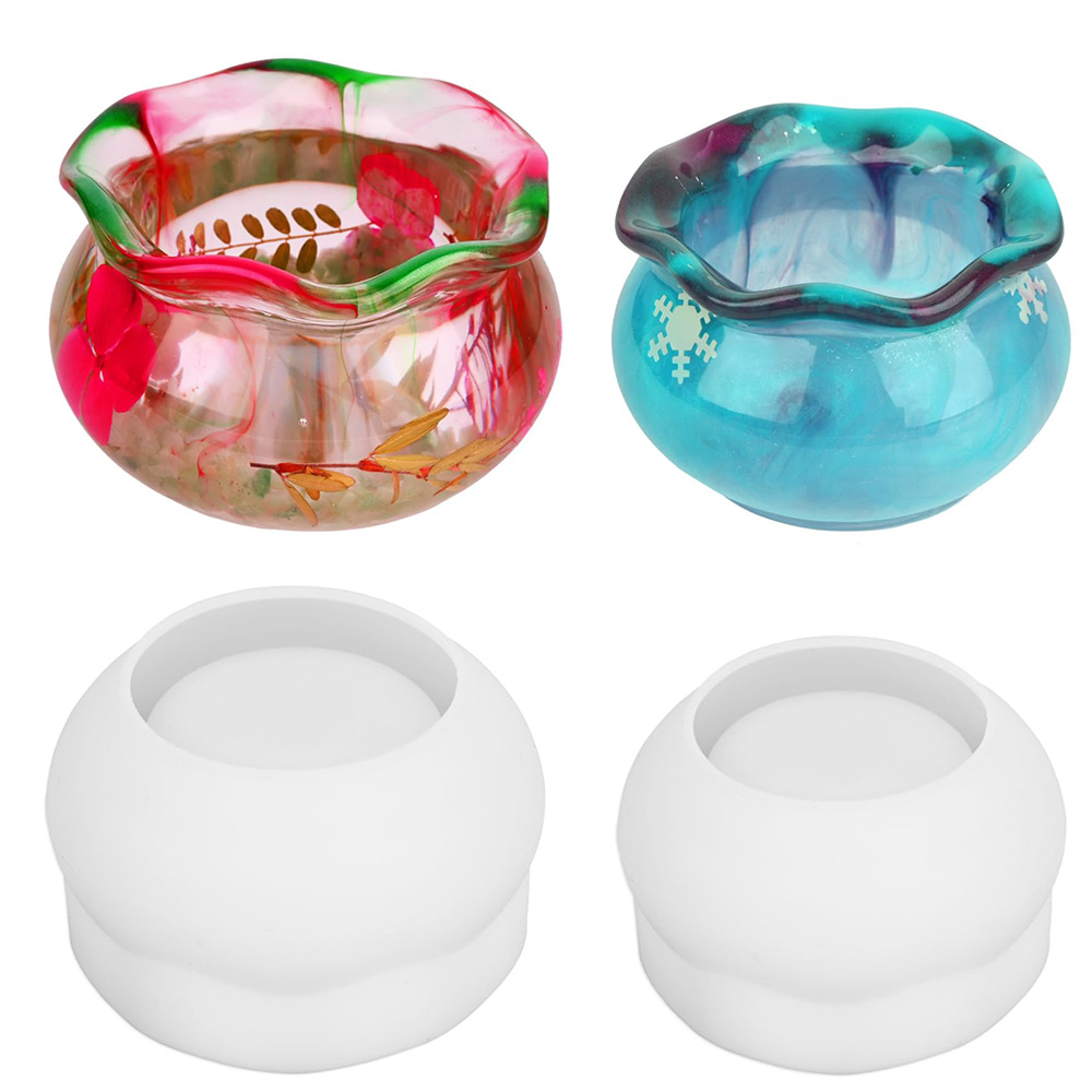 Resin Art Mould - Aquarium-förmige DIY-Harzkleber-Vorrats behälter form, kreative hand
