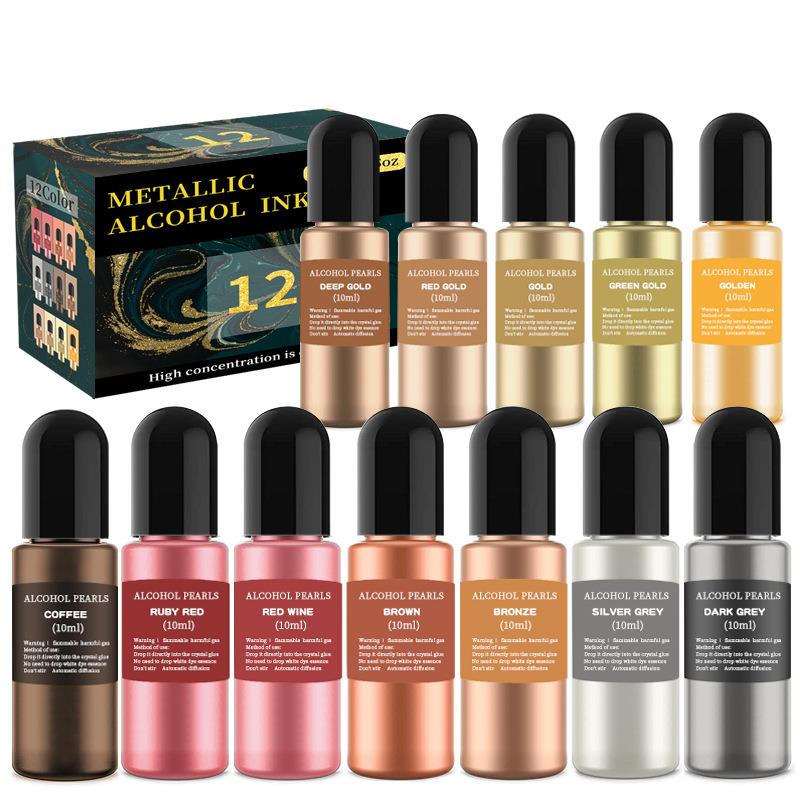 Resin Art And Jewelry - 1 Set Harz Pigment Kit Kunst