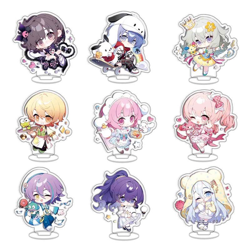Resin Art Things - Project Sekai PJSK Anime-Standee Modellfigur Tischdekoration