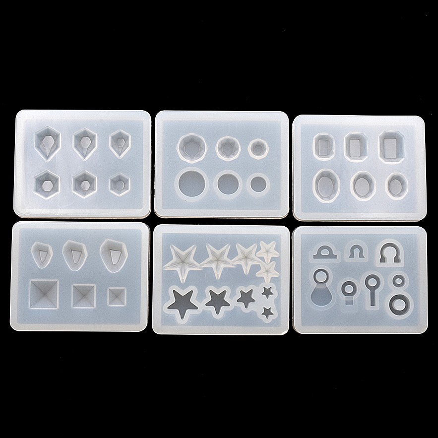 Resin Art And Jewelry - SNASAN Süße Perlen Silikonform Ohrringe Handarbeit