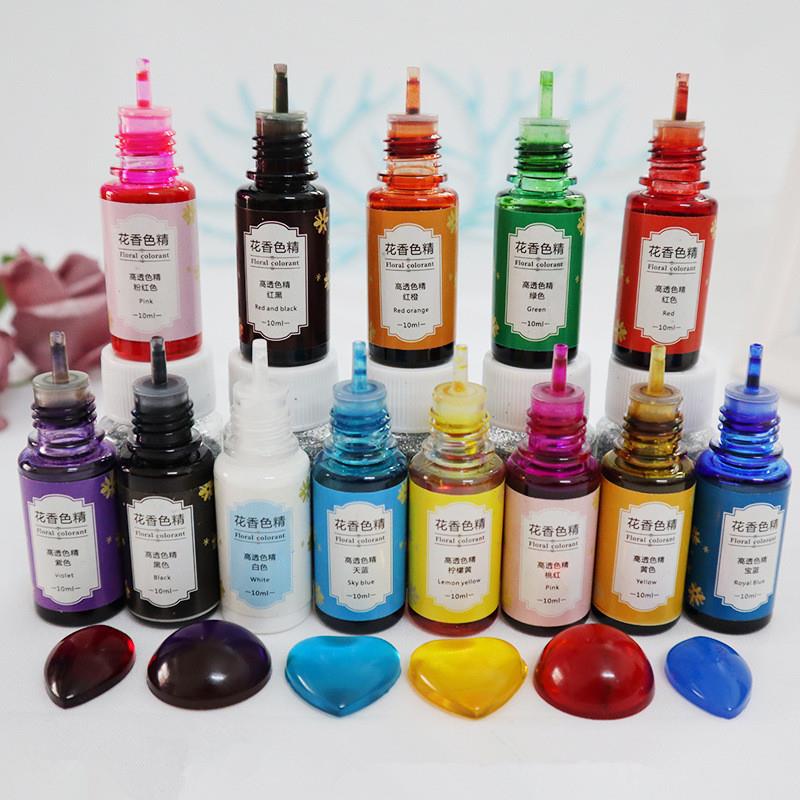 Resin Pigment Alcohol Ink - 10ml Epoxy Harz Diffusion Pigment Epoxy