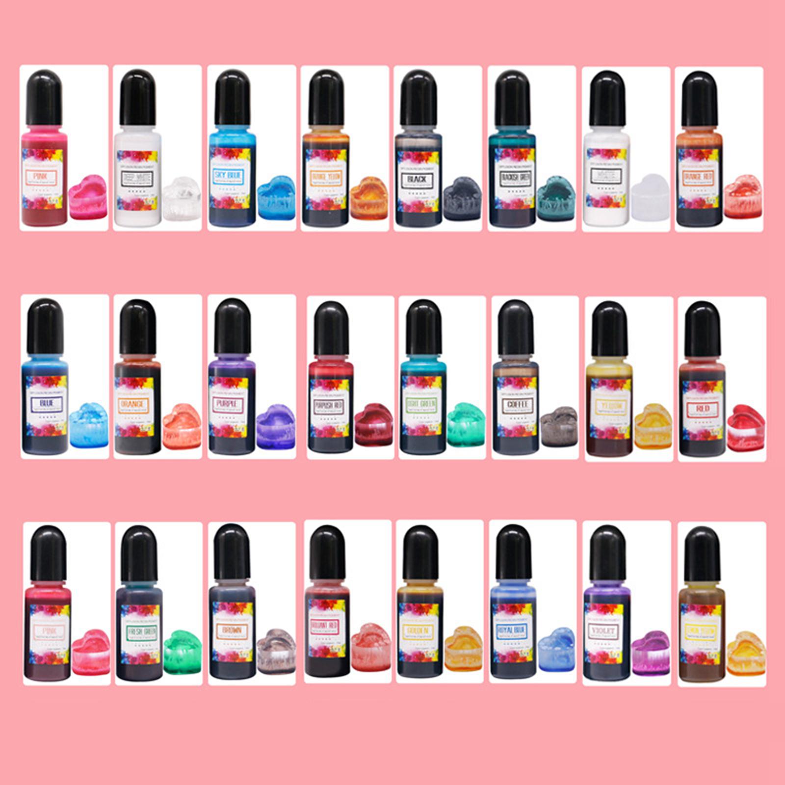 24 Stück Alkoholtinten Epoxidh – Resin Pigment Alcohol Ink Bewertung und Preis