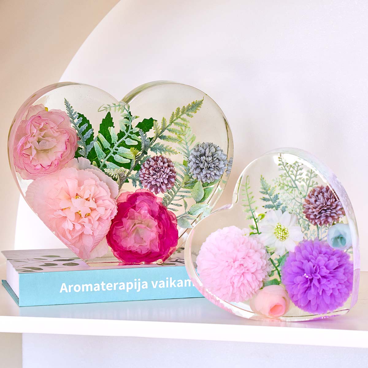 Große Liebes-Silikonform, DIY  – Resin Art Mould Bewertung und Preis