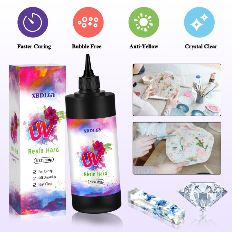 200 g/250 g/500 g UV-Harz-Hart – Resin Art Glue Bewertung und Preis