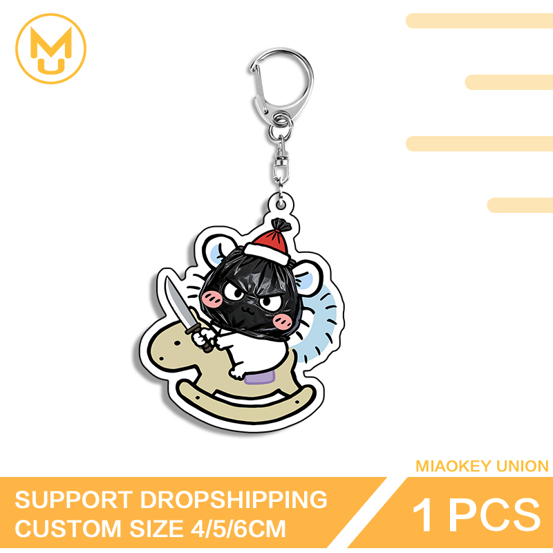 Weißer Hamster Traehest Lustig – Resin Art A Keychain Bewertung und Preis