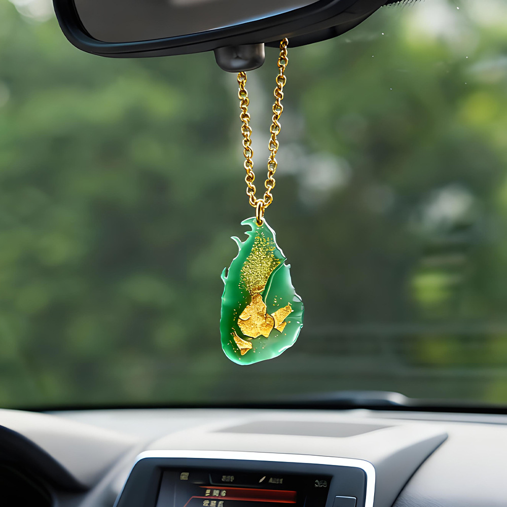 Sri Lanka Karte Form Anhänger  – Resin Art A Keychain Bewertung und Preis