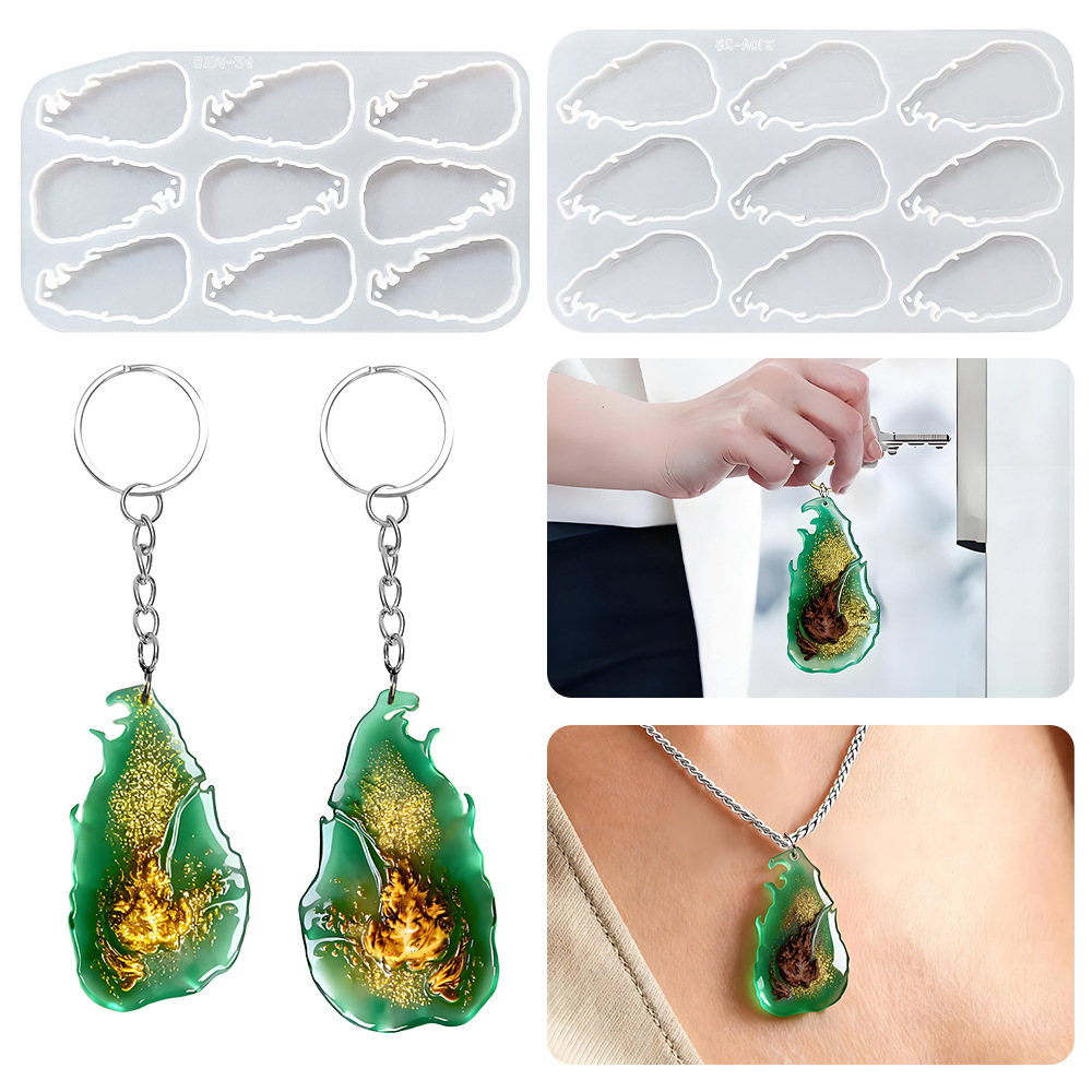 Sri Lanka Karte Form Anhänger  – Resin Art A Keychain Bewertung und Preis