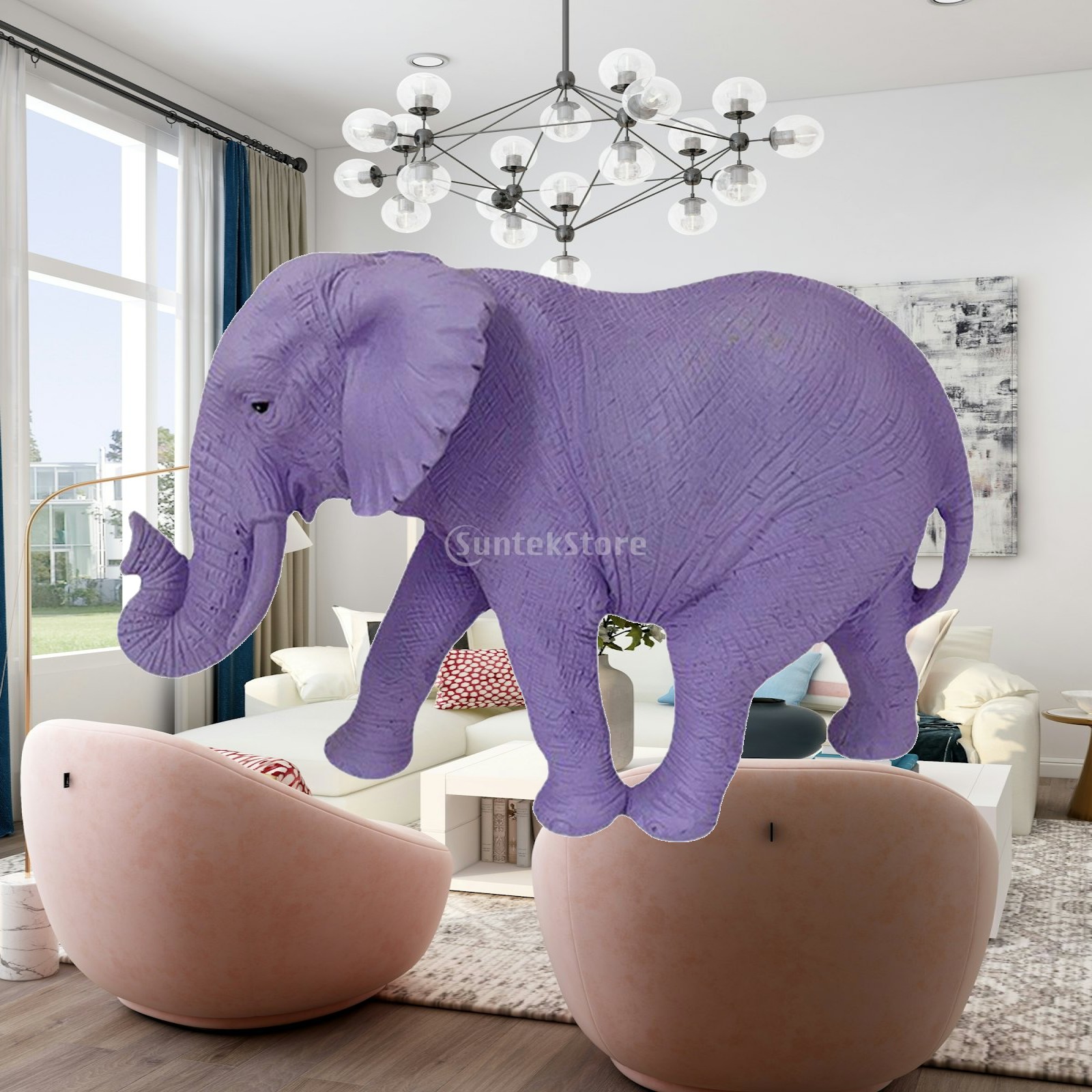 Elefantenstatue Tischdekoratio – Resin Art Dining Table Bewertung und Preis