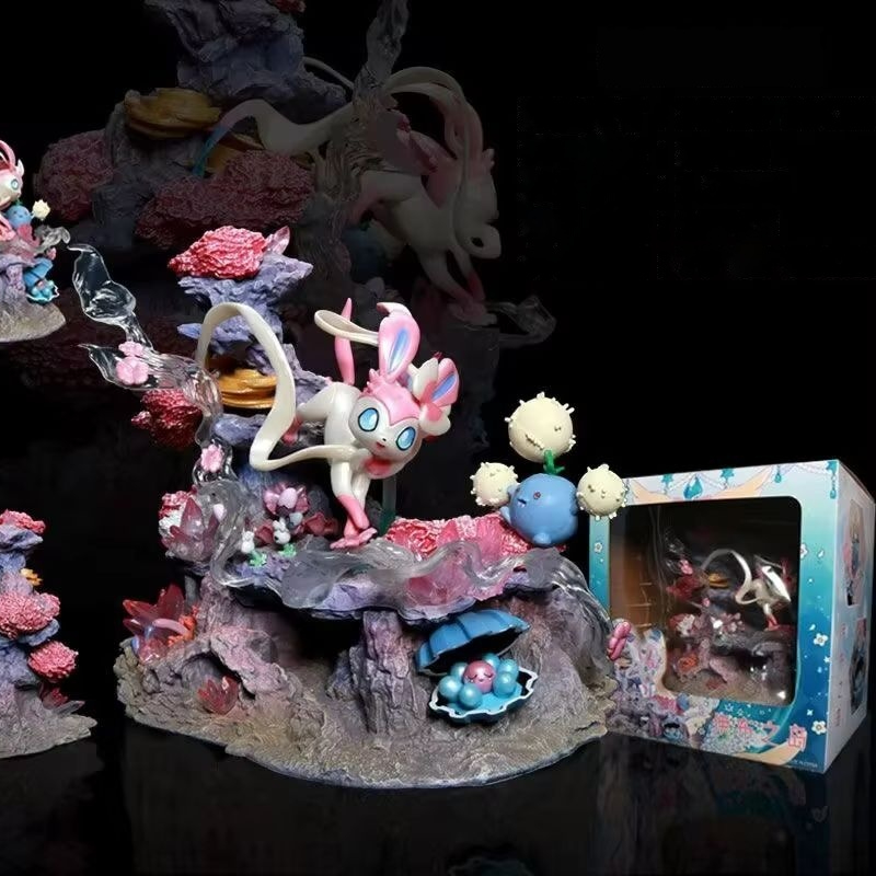 GK-Figur Sylveon Shroomish Cla – Resin Art Things Bewertung und Preis