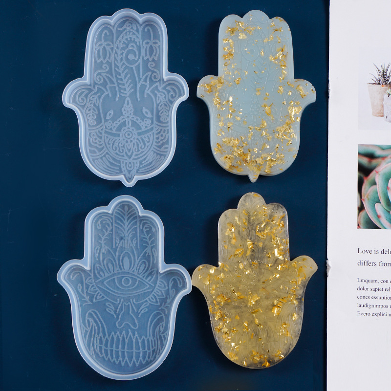 1 Pcs DIY Coaster Hand von Fat – Resin Art Mould Bewertung und Preis