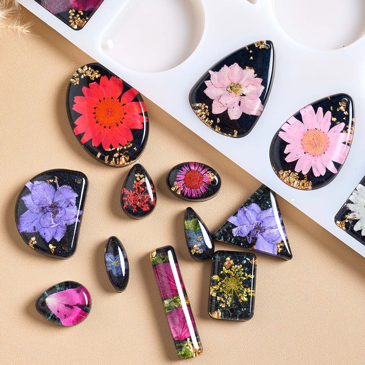 Zeit Stein Anhänger Silikonfor – Resin Art A Keychain Bewertung und Preis