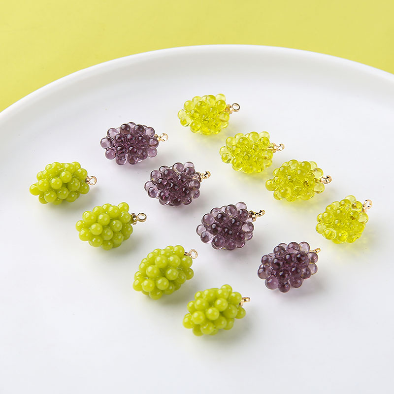 6 Stück Niedliche Kleine Traub – Resin Art For Sale Bewertung und Preis