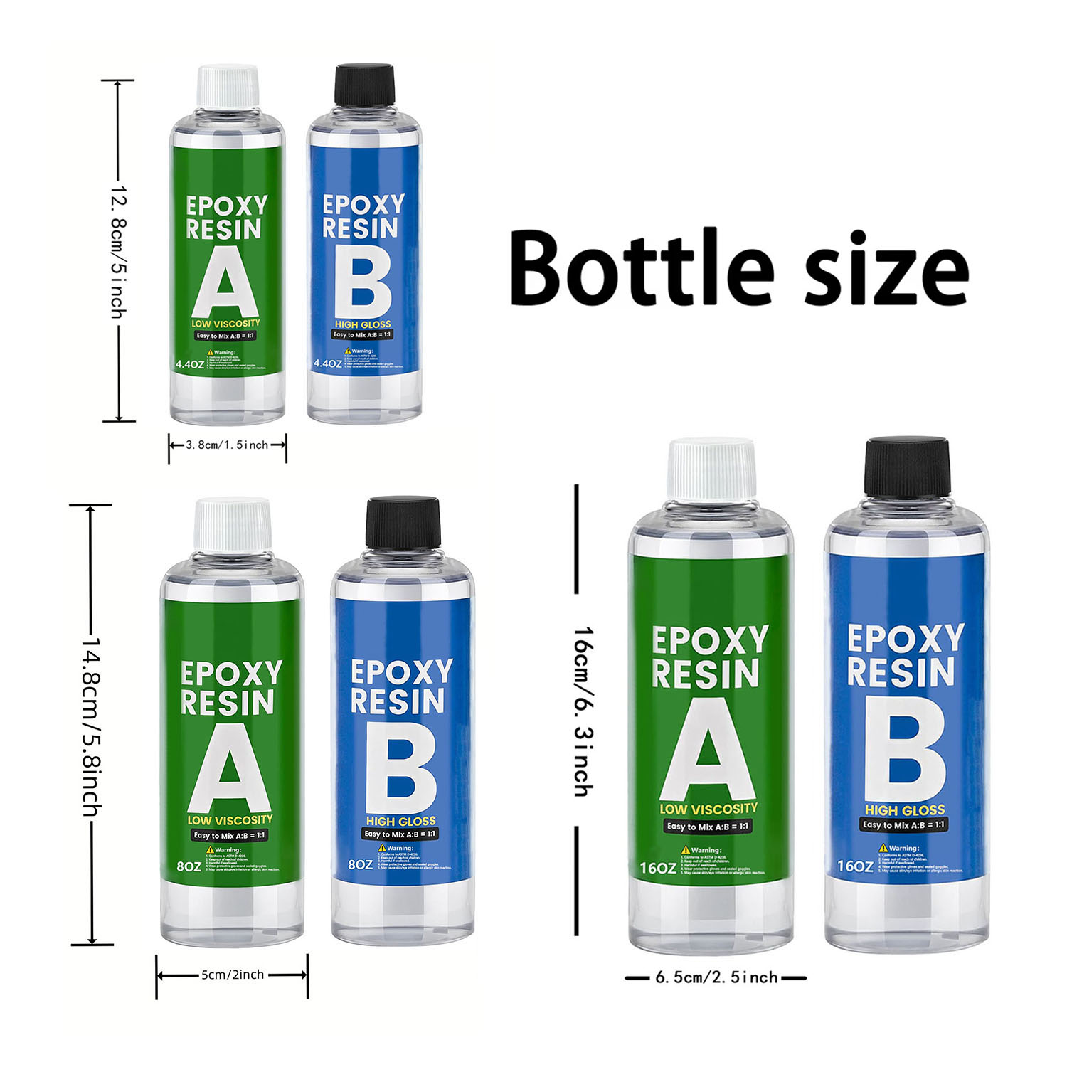 250ml-1000ml Epoxidharz-Gießse – Resin Art Glue Bewertung und Preis
