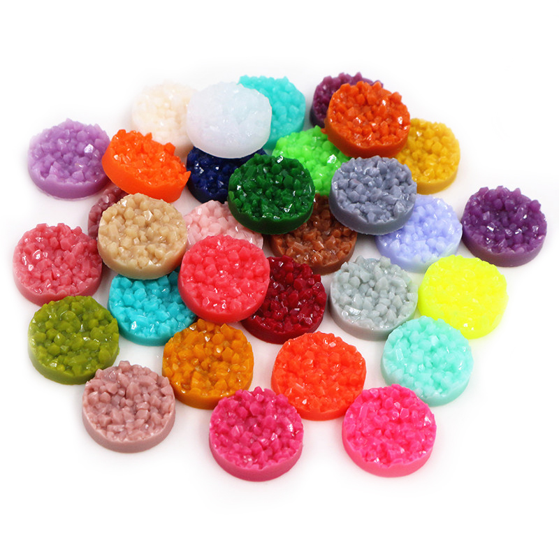 40 Stück Harz Druzy Cabochons  – Resin Art For Sale Bewertung und Preis