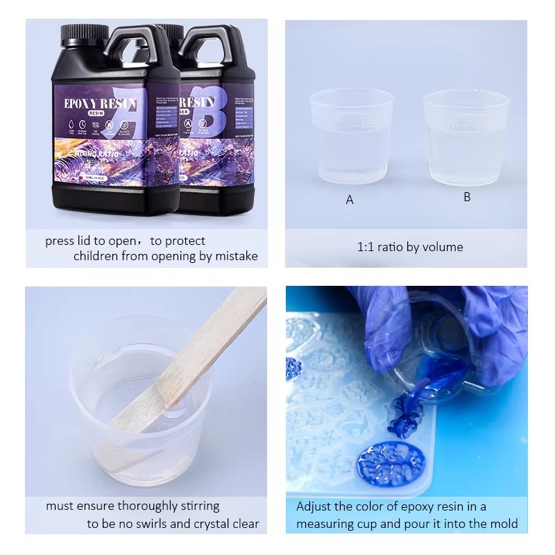 Easy Mix 1:1 Epoxidharz-Set, k – Resin Art Glue Bewertung und Preis