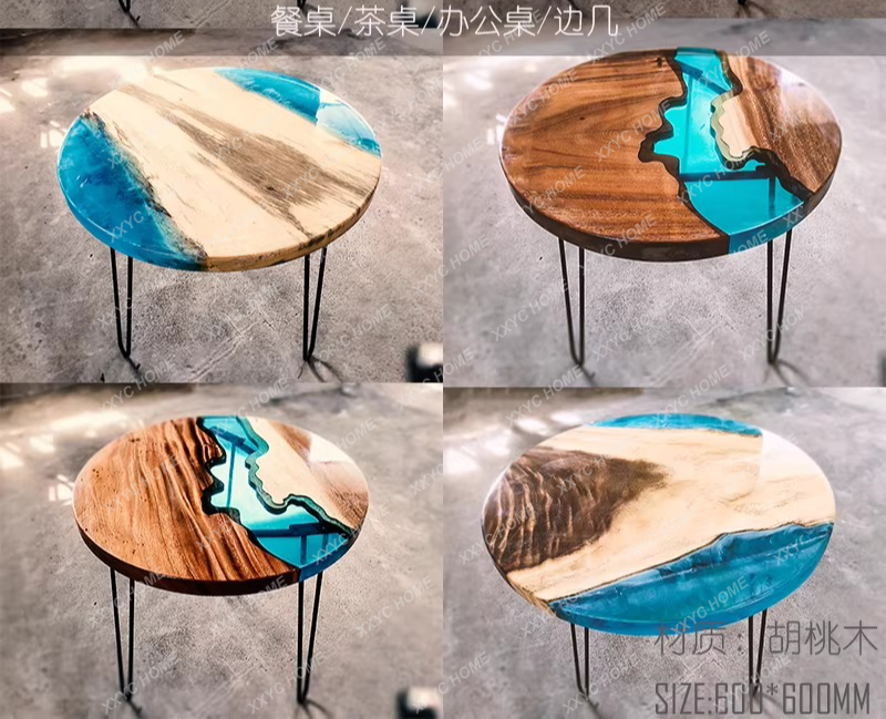 Kreativer Kunst-Esstisch aus E – Resin Art Dining Table Bewertung und Preis
