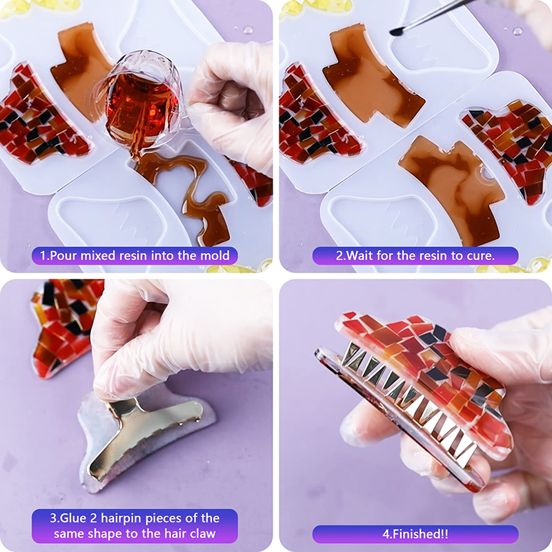 Haar Klaue Clips Silikon Harz  – Resin Art Glue Bewertung und Preis