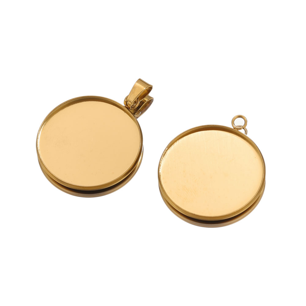 10 Stück Edelstahl Gold Anhäng – Resin Art For Sale Bewertung und Preis