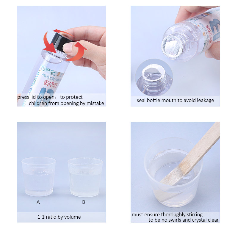 1:1 klares Epoxidharz, kristal – Resin Art And Jewelry Bewertung und Preis