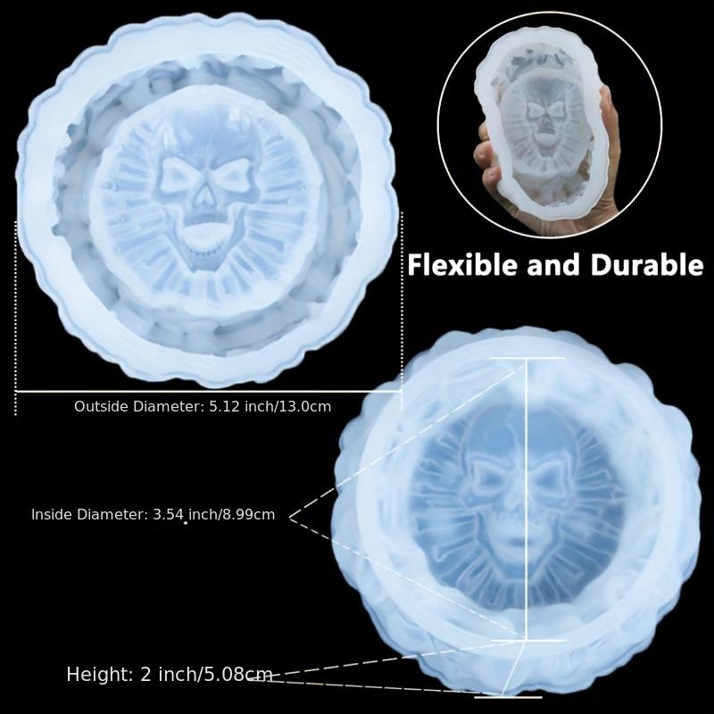 Aschenbecher-Form, Totenkopf D – Resin Art Mould Bewertung und Preis