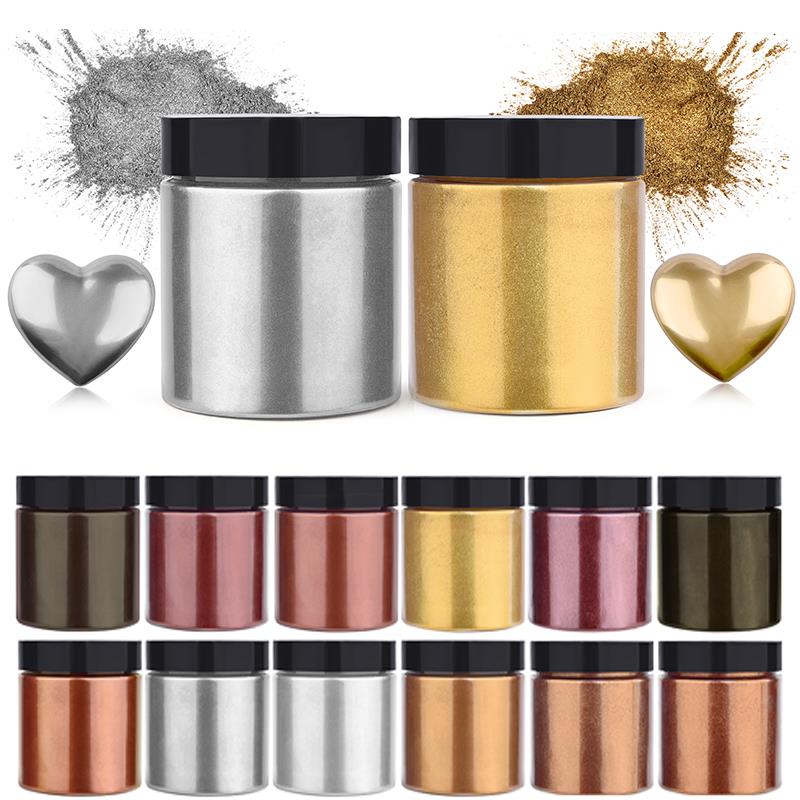 50g Schimmer Metallic Gold Sil – Resin Art Glue Bewertung und Preis