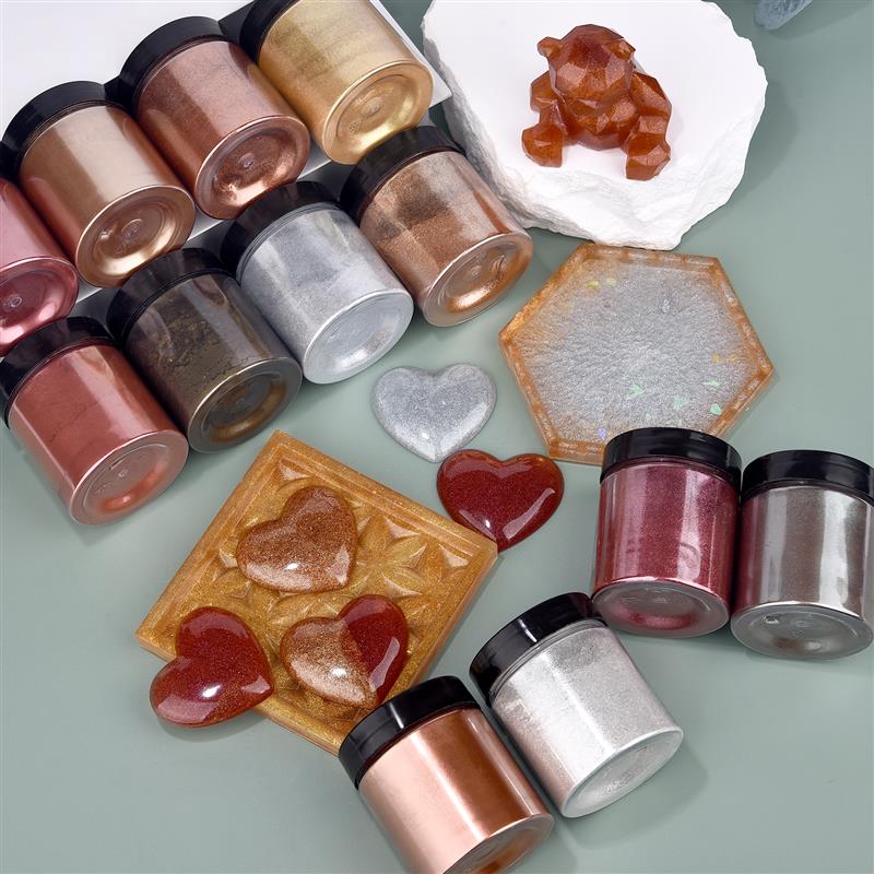 50g Schimmer Metallic Gold Sil – Resin Art Glue Bewertung und Preis