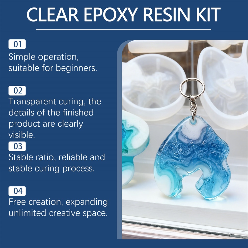 DIY Kristallklares Epoxidharz  – Resin Art And Jewelry Bewertung und Preis