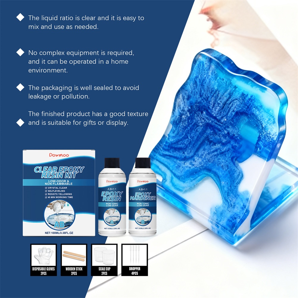 DIY Kristallklares Epoxidharz  – Resin Art And Jewelry Bewertung und Preis