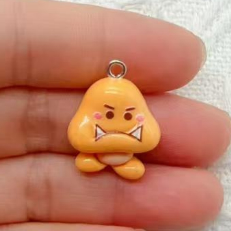 10 Stück Cartoon-Anhänger aus  – Resin Art For Sale Bewertung und Preis