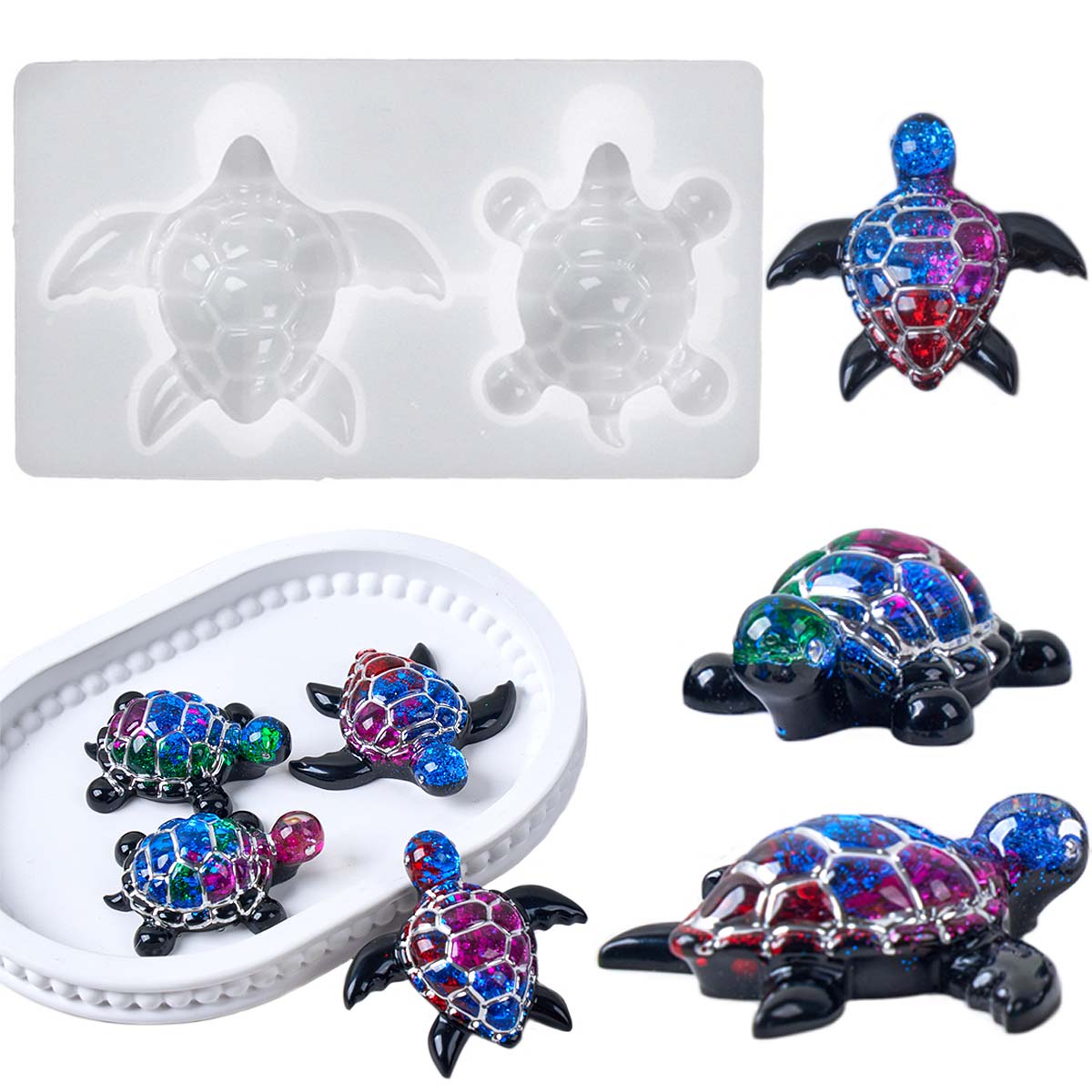 3D Meeresschildkröte Schlüssel – Resin Art Glue Bewertung und Preis