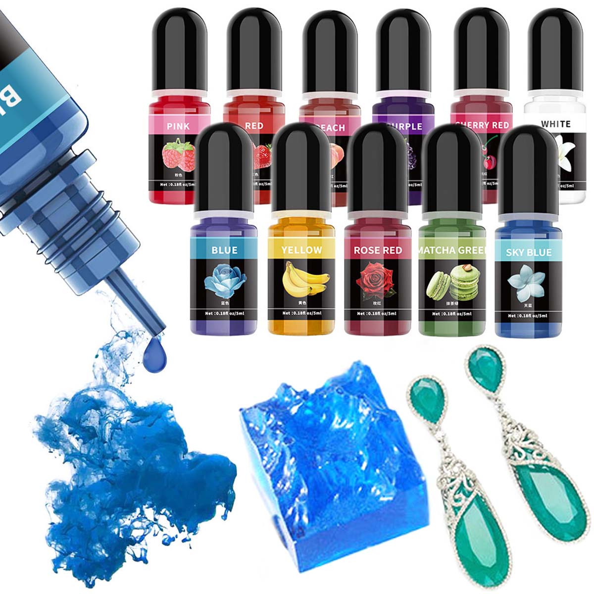 5 ml/Flasche Epoxidharz Pigmen – Resin Art Glue Bewertung und Preis
