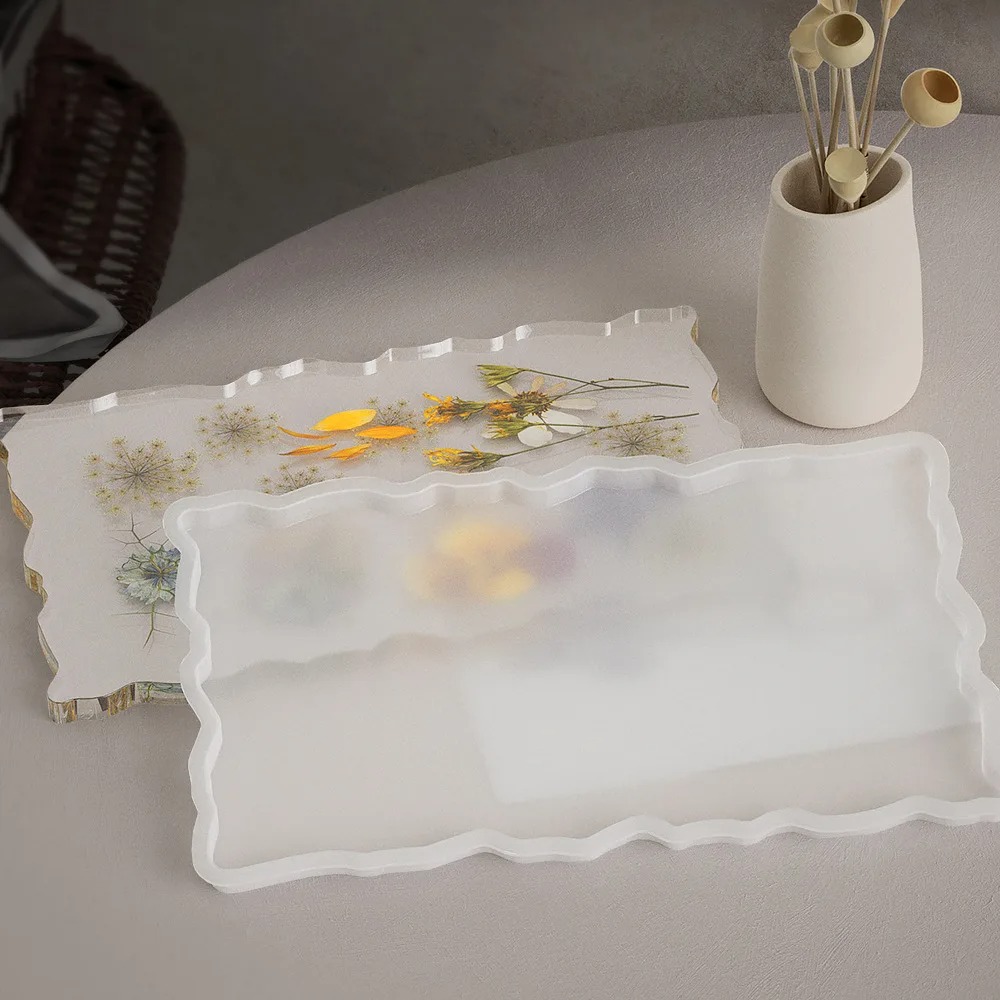 Tablett Epoxidharz Silikonform – Resin Art Mould Bewertung und Preis