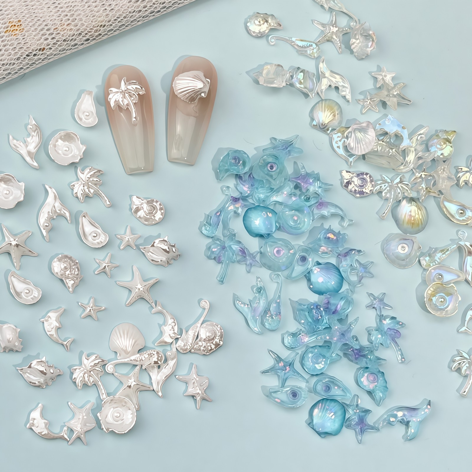 50 Stück Traumhafte blaue Meer – Resin Art A Keychain Bewertung und Preis