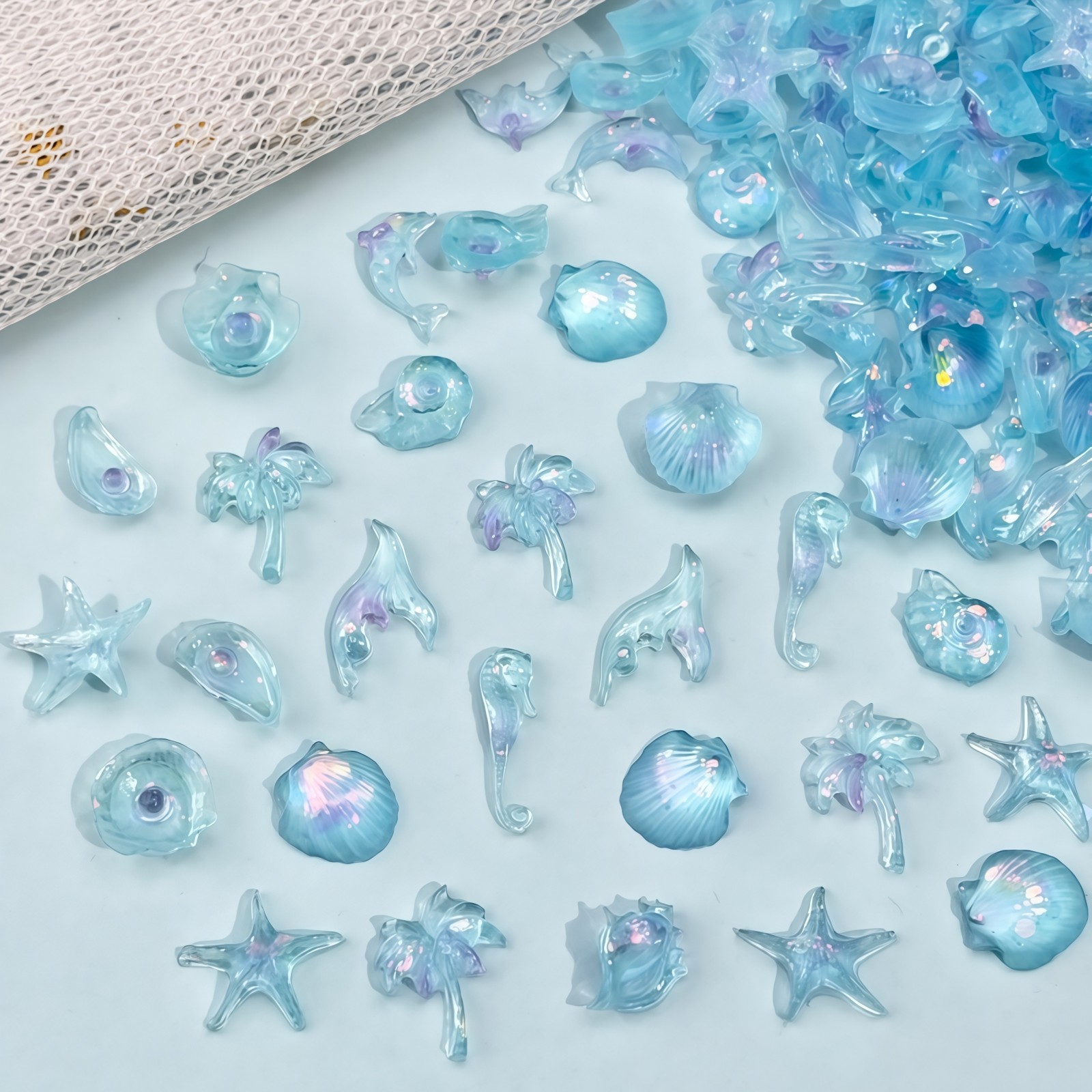 50 Stück Traumhafte blaue Meer – Resin Art A Keychain Bewertung und Preis