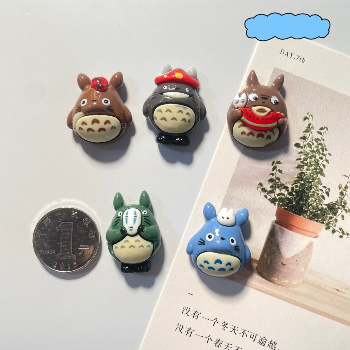 Totoro Anime Harz-Kühlschrankm – Resin Art Things Bewertung und Preis