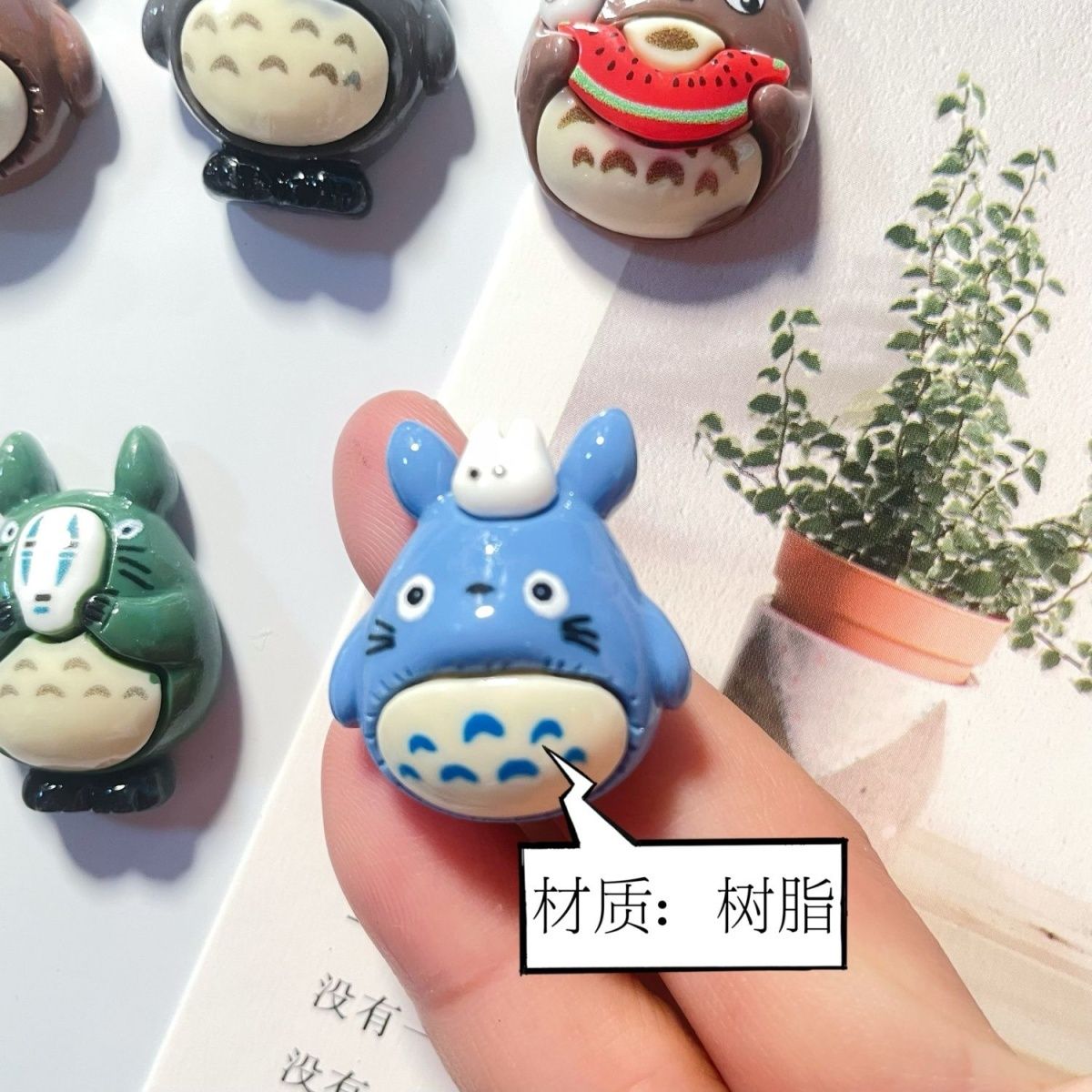 Totoro Anime Harz-Kühlschrankm – Resin Art Things Bewertung und Preis