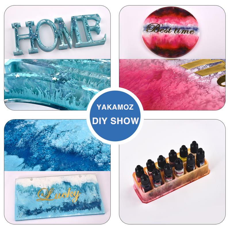 1 Set Epoxy Harz Pigment Kit K – Resin Pigment Alcohol Ink Bewertung und Preis